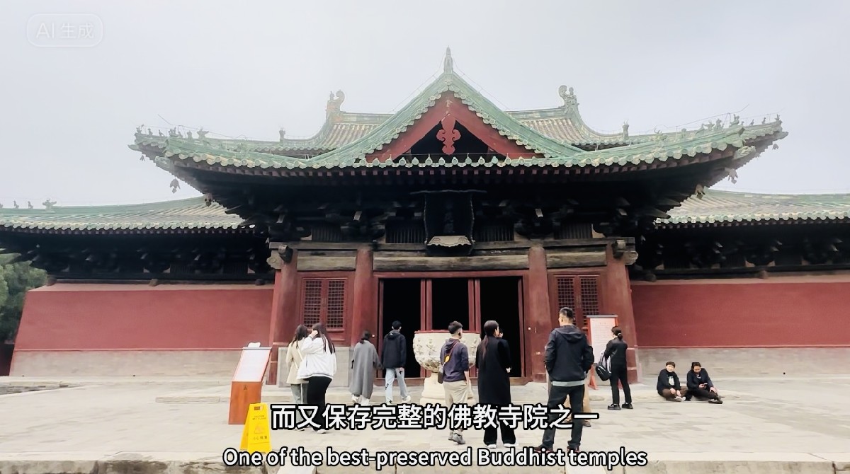 参观千年古刹隆兴寺 感受佛教文化之魅力